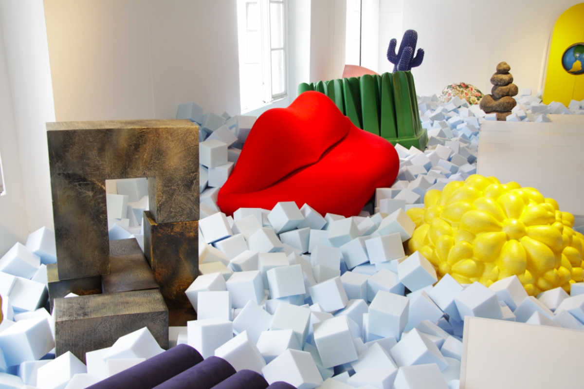 ’Gufram On The Rocks’ is presented at Carla Sozzani Gallery