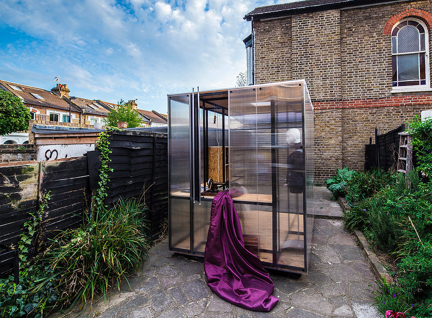 This tiny and cellular pop-up house in London will be a new affordable space for creatives