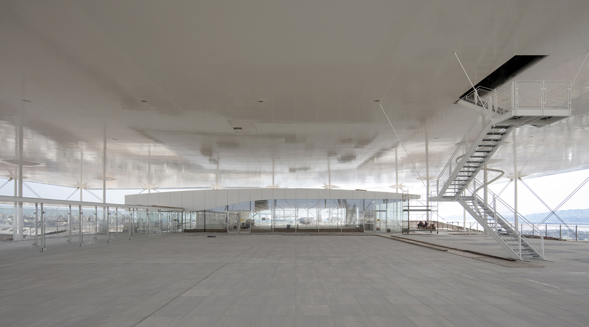 Renzo Piano completed Stavros Niarchos Cultural Centre in Athens’ artificial hill