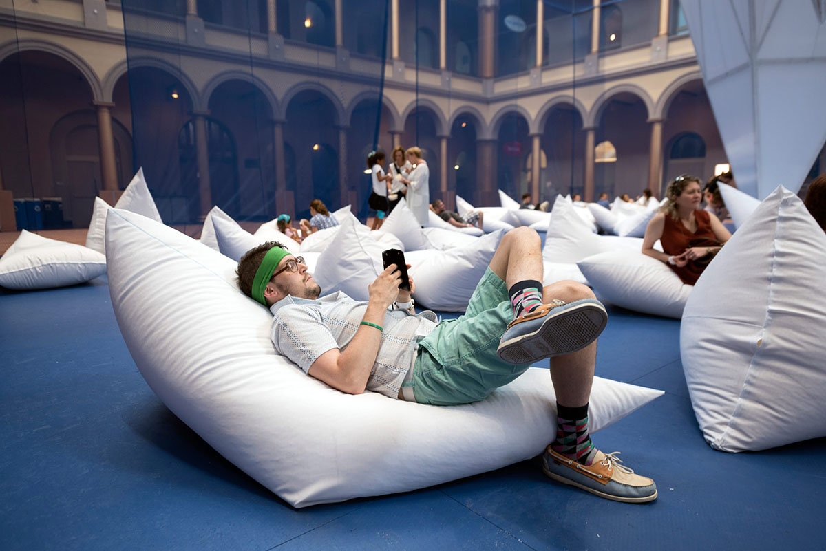 James Corner creates a geometrical Island 