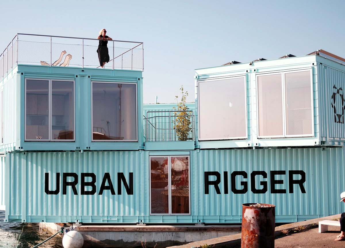 BIG&rsquo;s Urban Rigger arrives at Copenhagen&rsquo;s harbor for affordable student housing