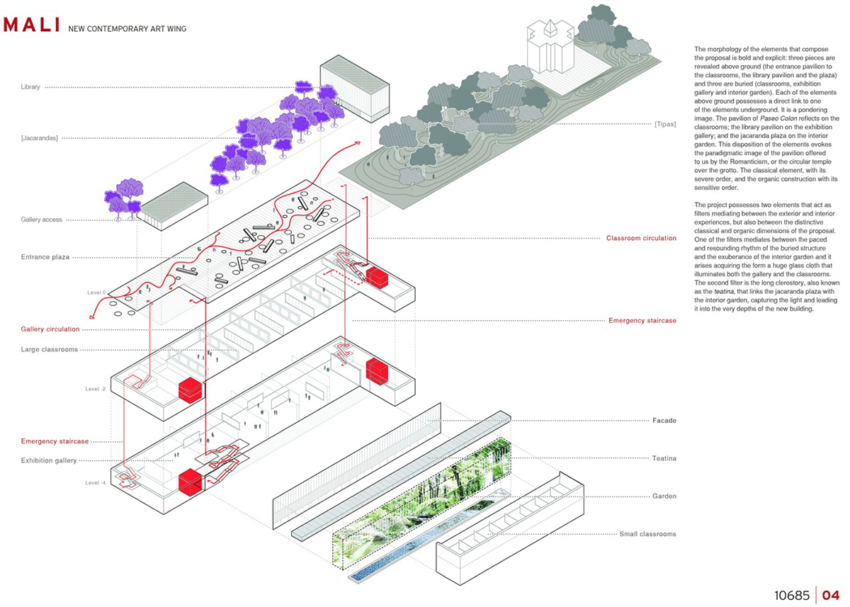 Burgos & Garrido Arquitectos with LLAMA Urban Design win the MALI’s international competition
