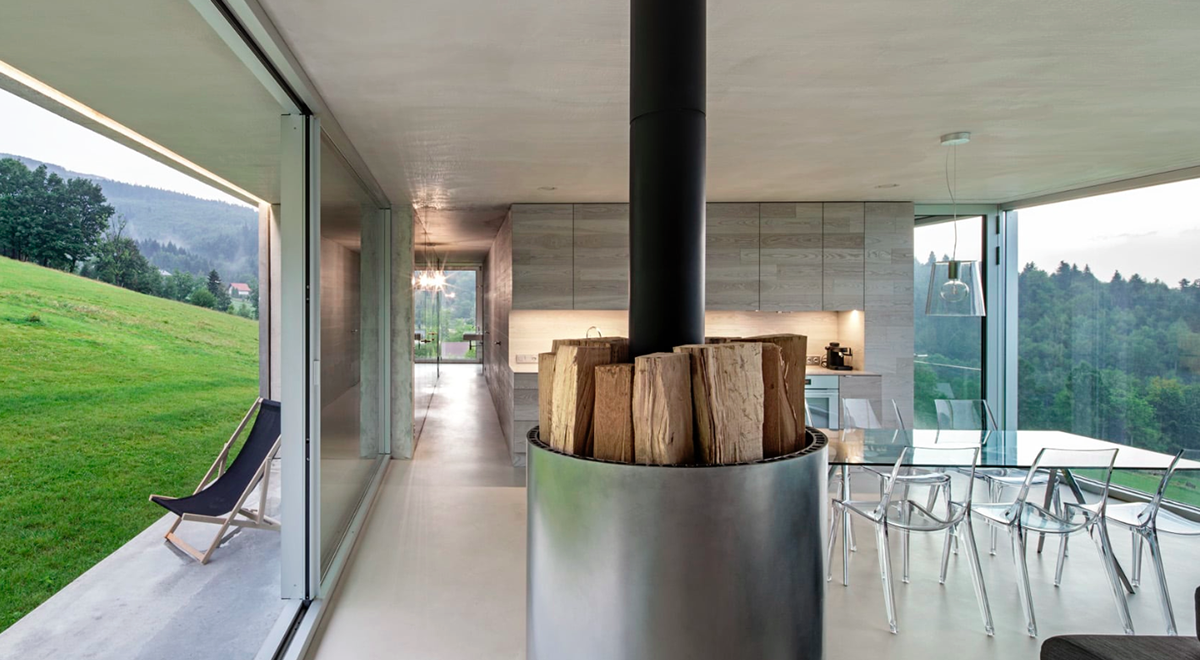 Robert Konieczny&rsquo;s twisted ARK House touches the ground only in one corner on the Polish hill