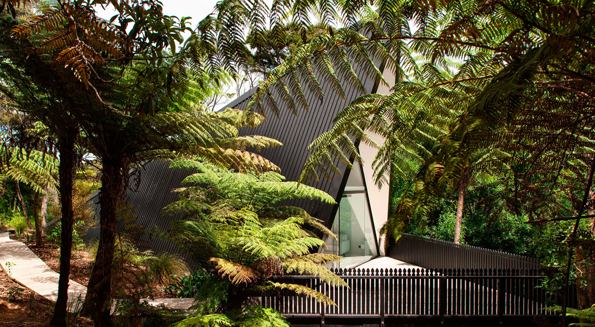 This simple holiday home propels back-to-basics on Auckland&rsquo;s Waiheke Island by Chris Tate