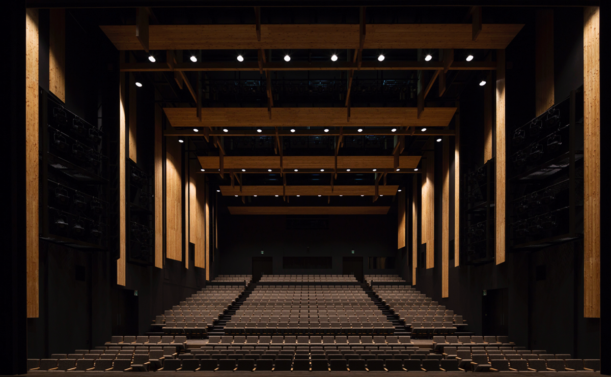 Kengo Kuma and Associates completes &rsquo;wooden frame&rsquo; Iiyama Cultural Hall Nachura in Japan