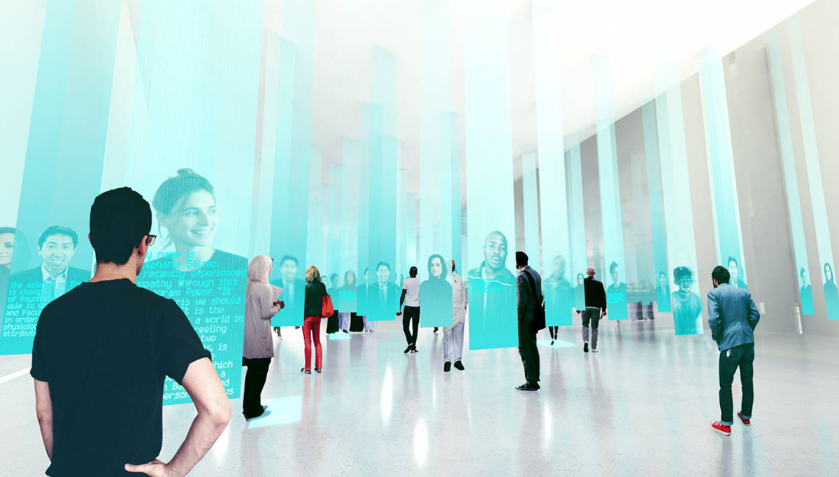 Explore Höweler + Yoon’s mountainous design for Empathy Pavilion for Dubai Expo 2020