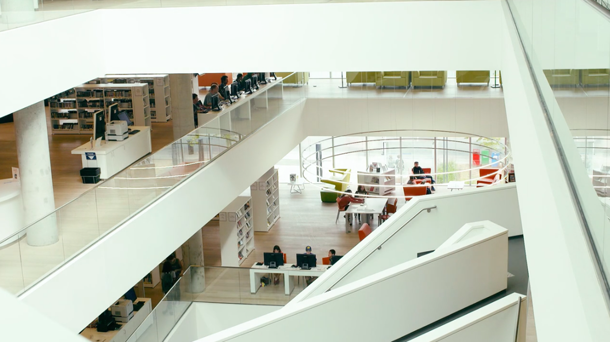 Julian Parkinson films Halifax Central Library designed by Schmidt ...