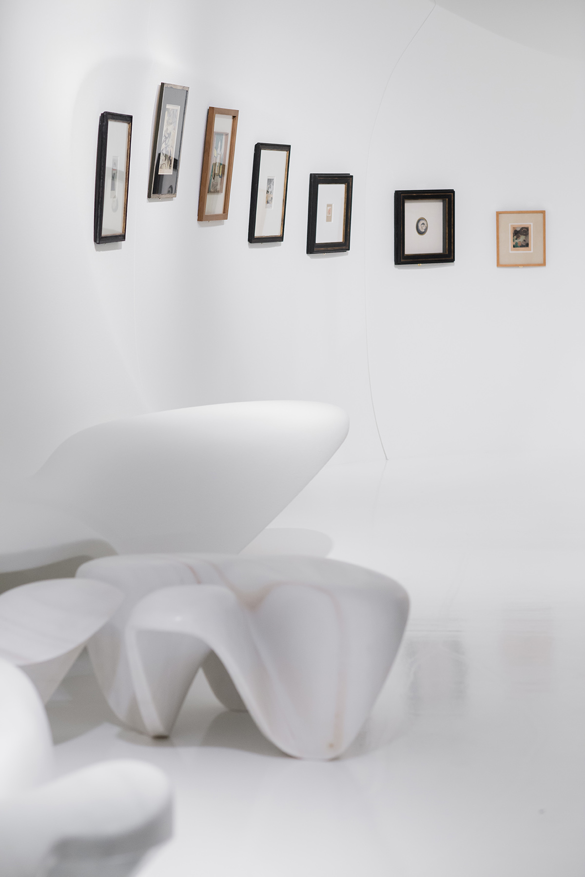 Zaha Hadid designed Kurt Schwitters: Merz exhibition space in Switzerland