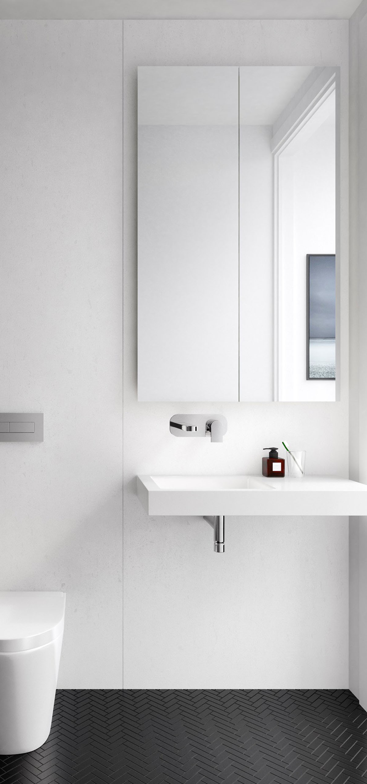 DKO inserts a metal perforated ’floating’ box on the existing heritage facade in Melbourne