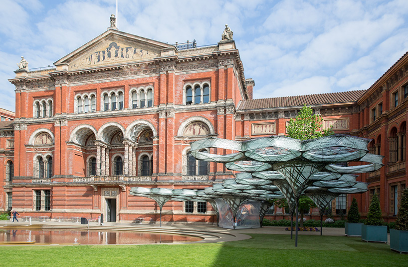 Most-awaited robotic fabrication Elytra Filament Pavilion is on view at the V&A Museum
