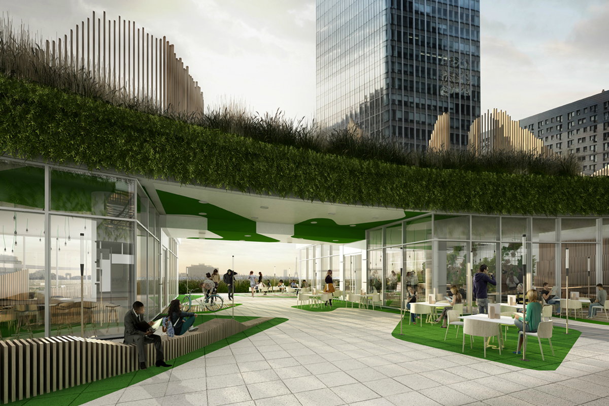 Malka Architecture develops La Défense’s Vignes area with ’OxyGen’, an emblematic landscape