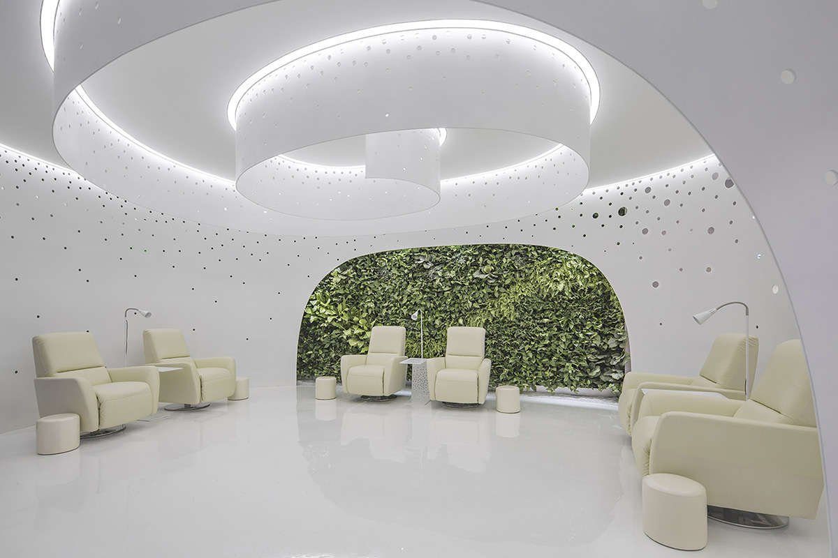 Arch Studio creates Helix Garden for Lily Nails Salon in Beijing