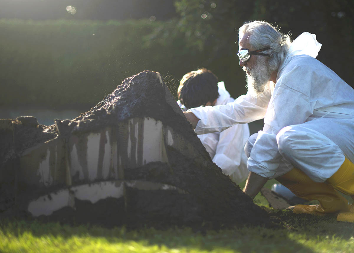 Nucleo released a new grass armchair made by cardboard frames, waiting your support on Kickstarter