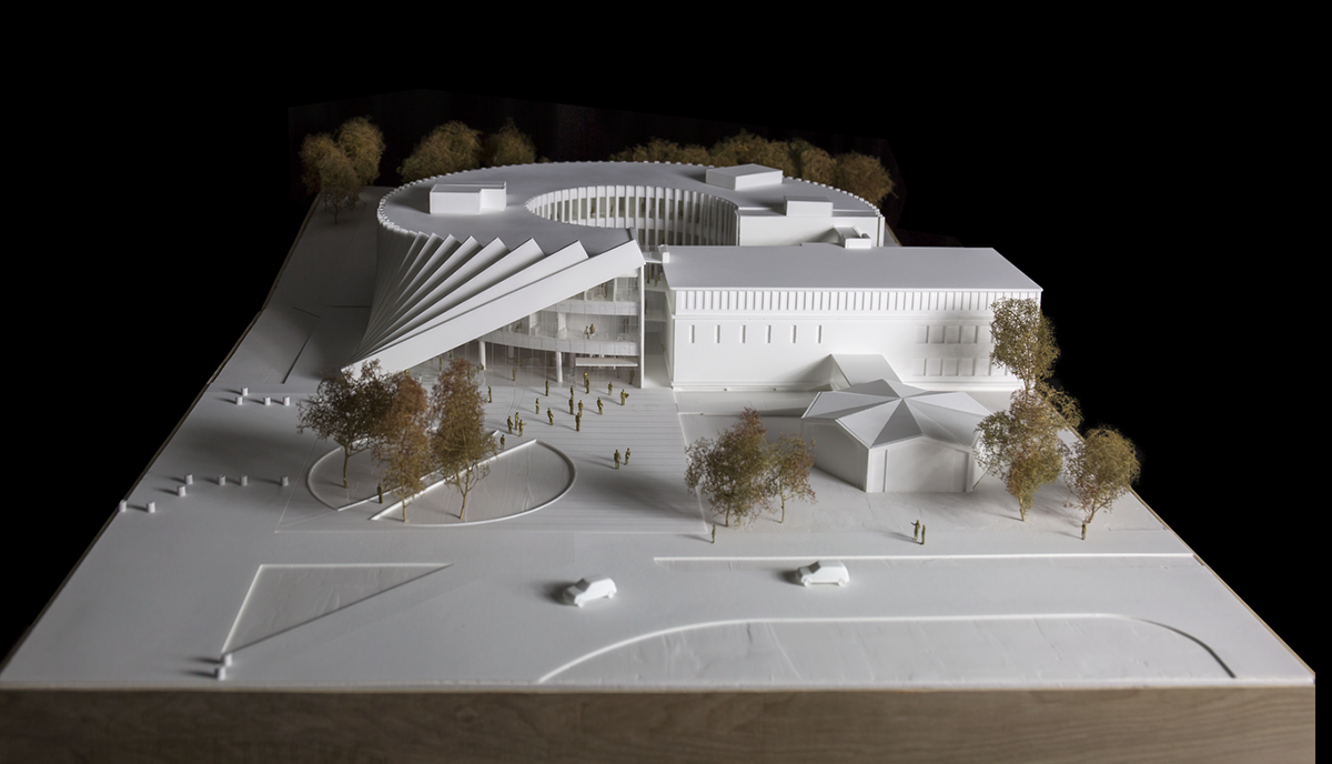 BIG adds twisted semi-transparent building to Isenberg School of Management in Massachusetts