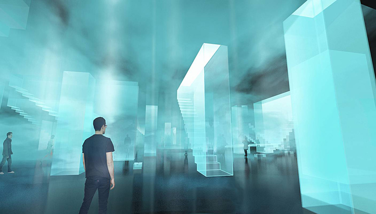 Explore Höweler + Yoon’s mountainous design for Empathy Pavilion for Dubai Expo 2020