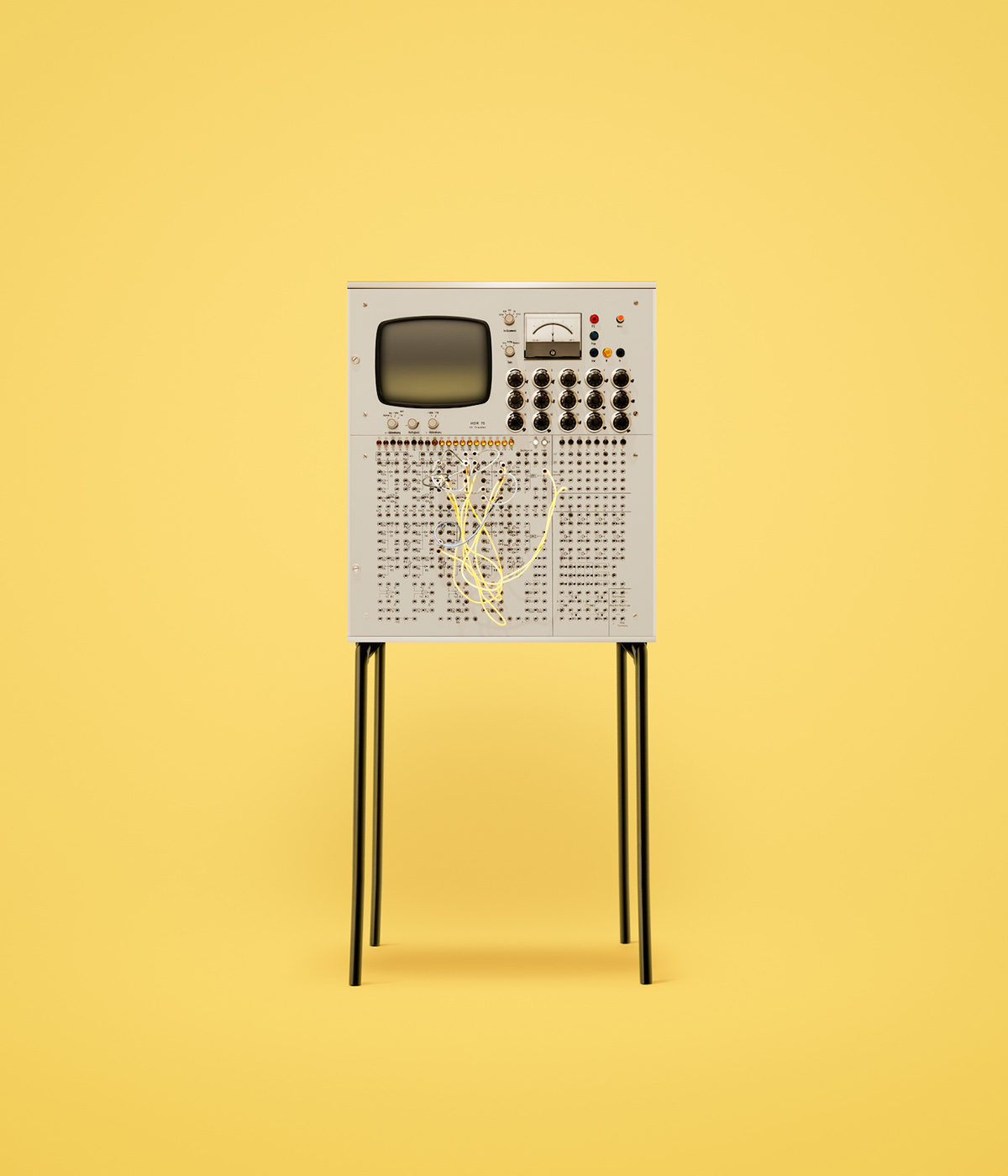 Docubyte revives 1950s ten historic computers in modern colour photography