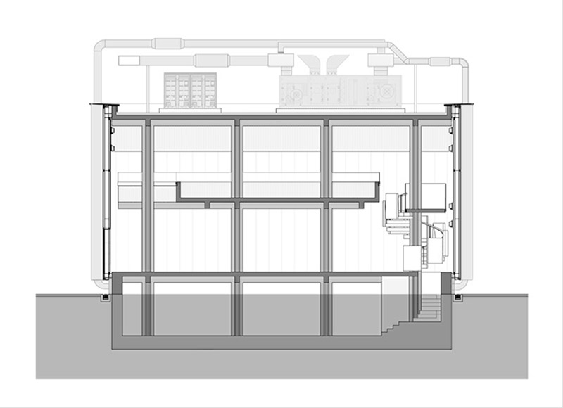Acne Studio’s lightbox in Seoul conceals concrete monster inside designed by Sophie Hicks Architects