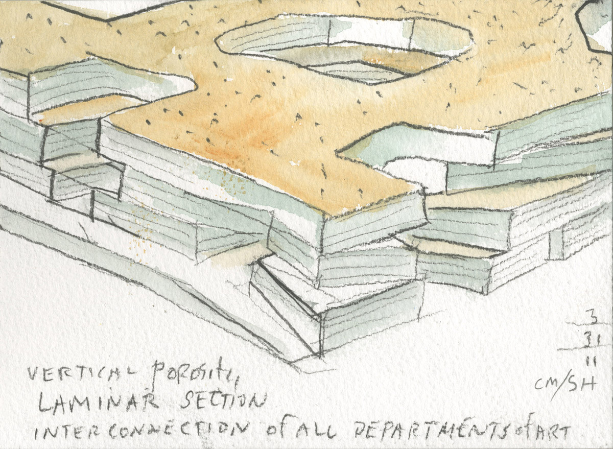 Steven Holl Architects’ ’porous’ Visual Arts Building opened at the University of Iowa, US