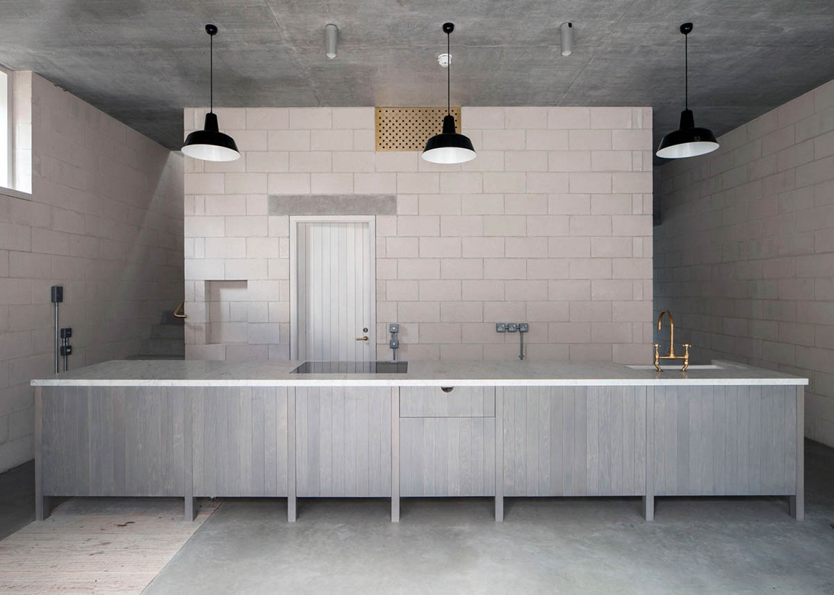 A series of pure concrete houses and gardens designed for Juergen Teller&rsquo;s studio by 6a Architects