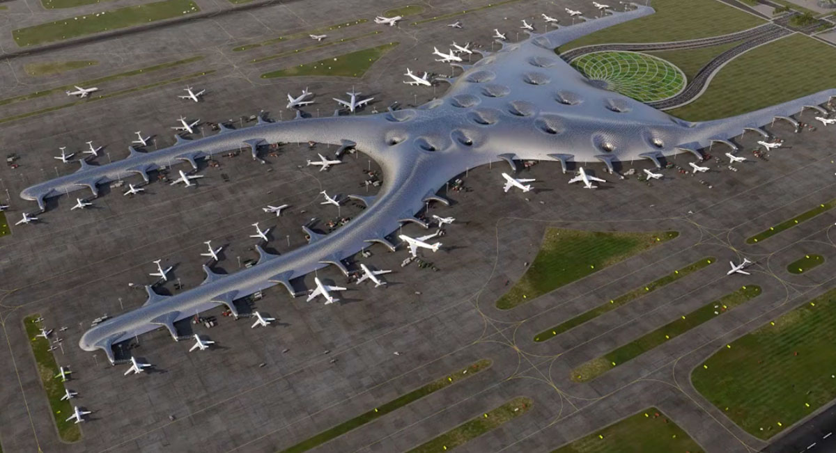 Construction Started On Foster+Partners And FR-EE&rsquo;s Mexico City International Airport