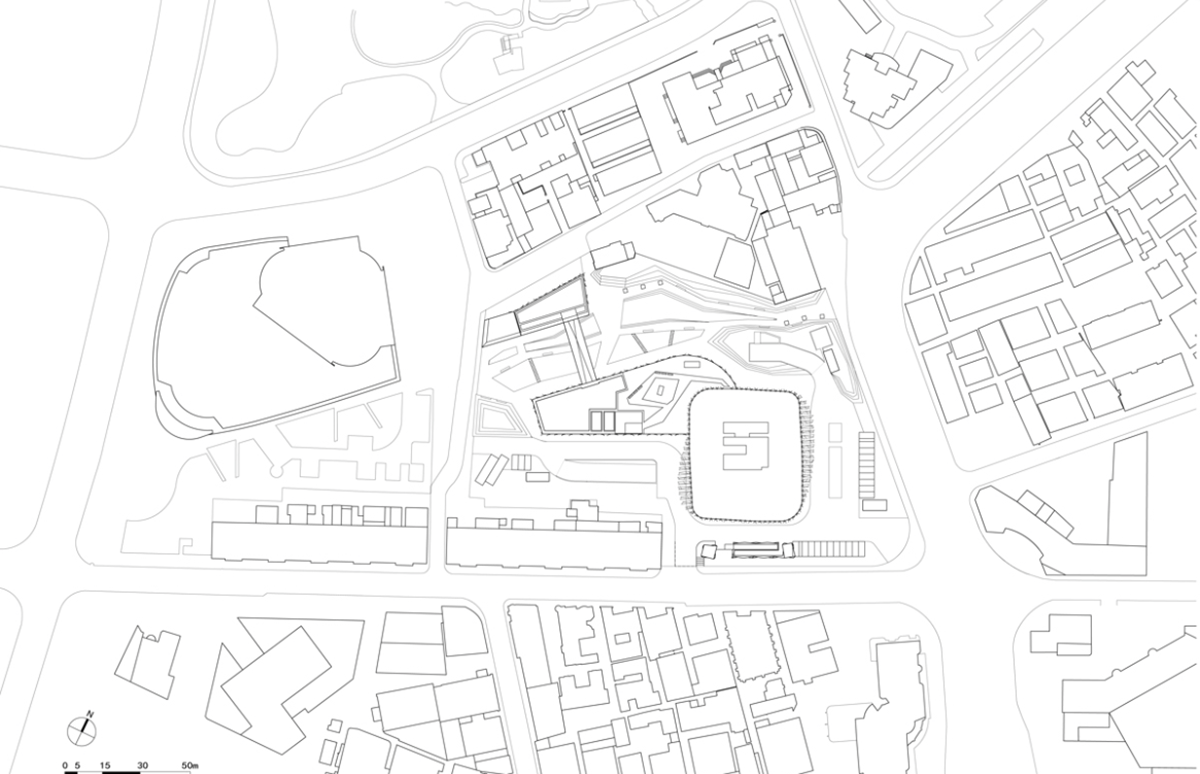 Kengo Kuma and Associates designed a Woven Lace-like office building Hongkou Soho in China