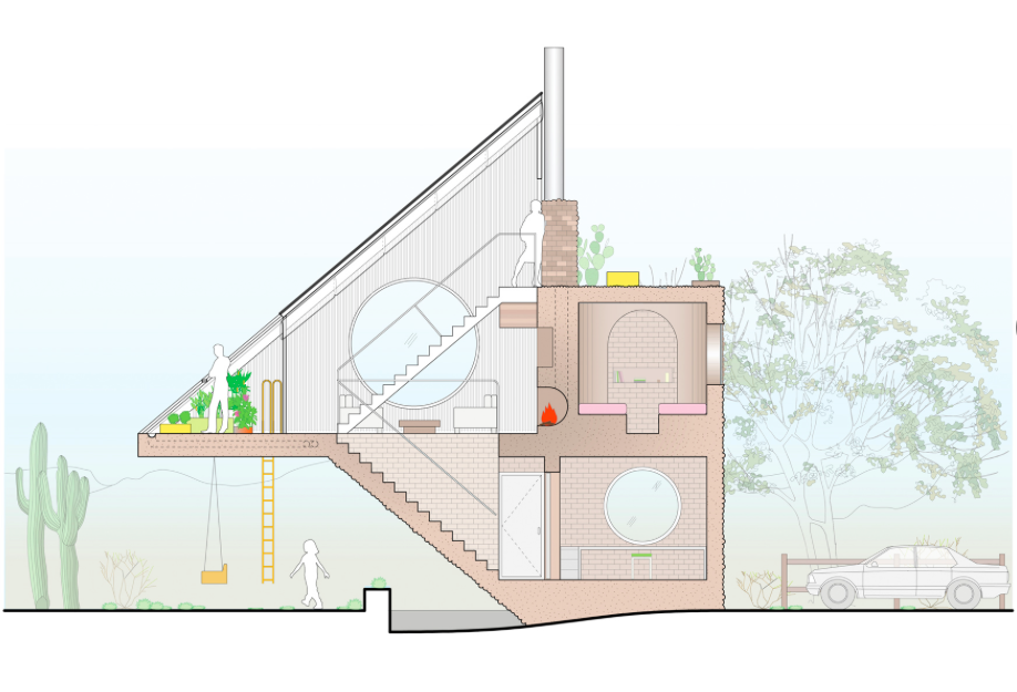 WORKac reimagines 1970’s Earthship typology in fully sustainable Arizona House
