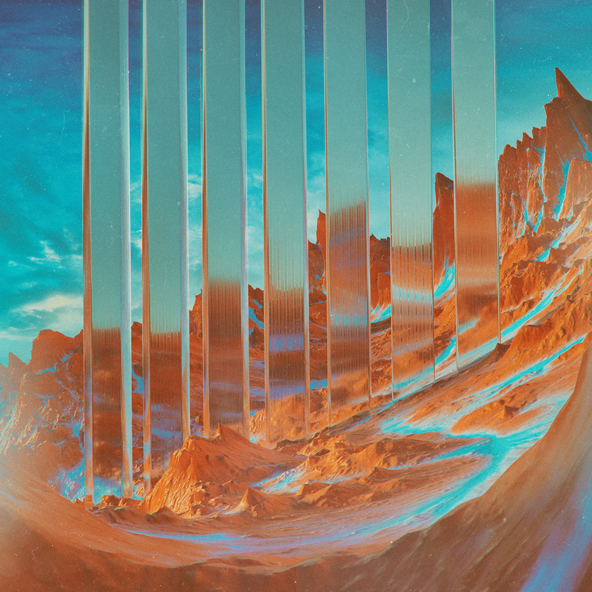 Mike Winkelmann reimagines future landscapes as gigantic elements of everyday life