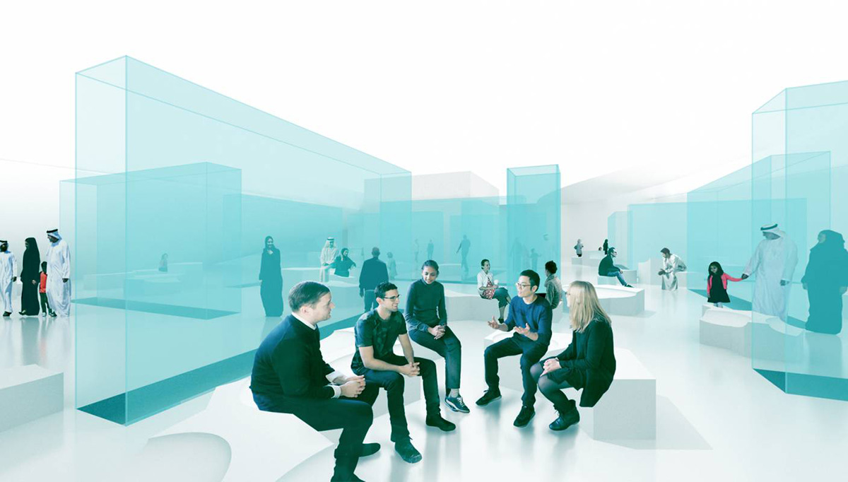 Explore Höweler + Yoon’s mountainous design for Empathy Pavilion for Dubai Expo 2020