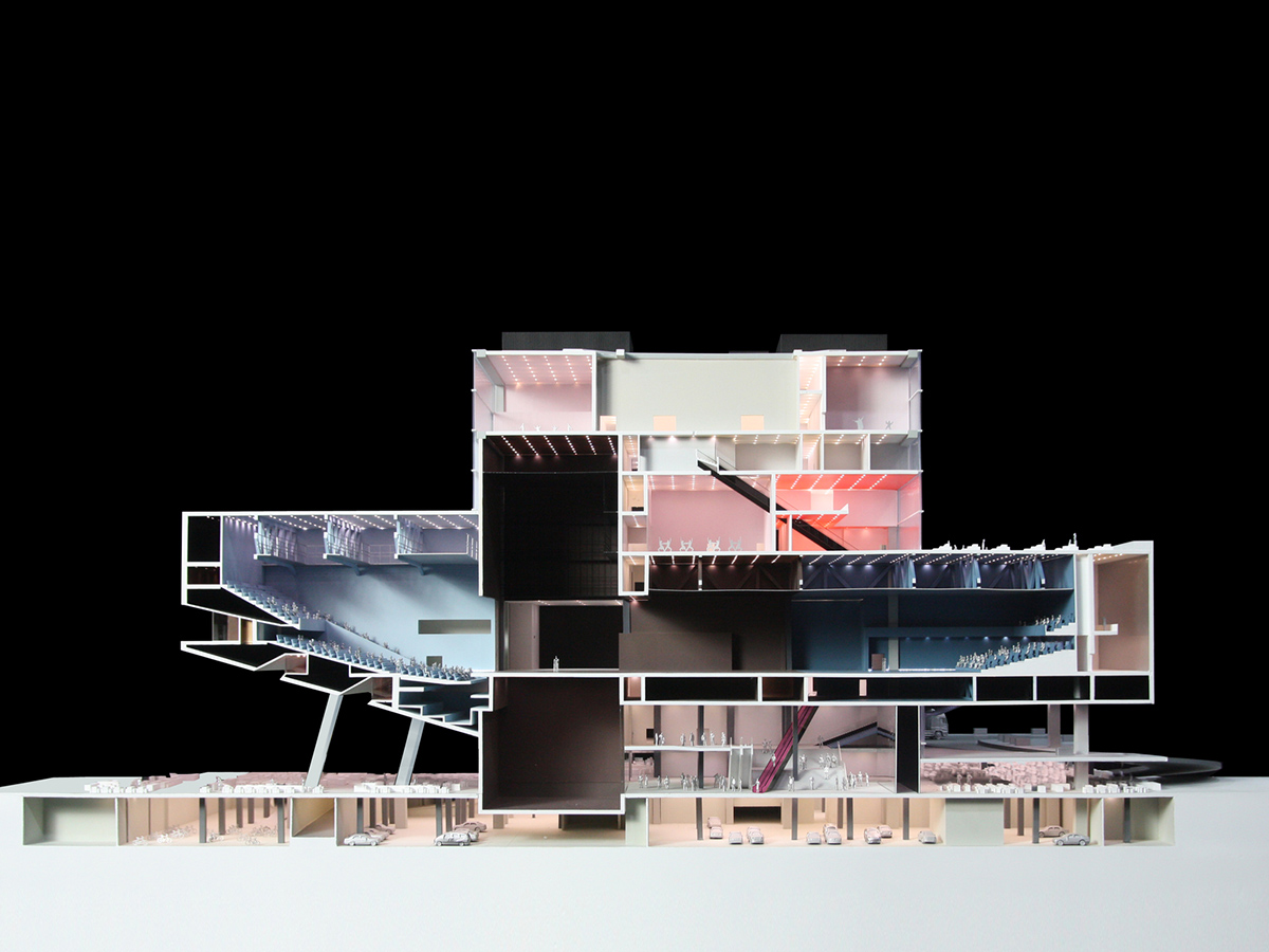 Facade of OMA&rsquo;s Taipei Performing Arts Center started to appear in the city