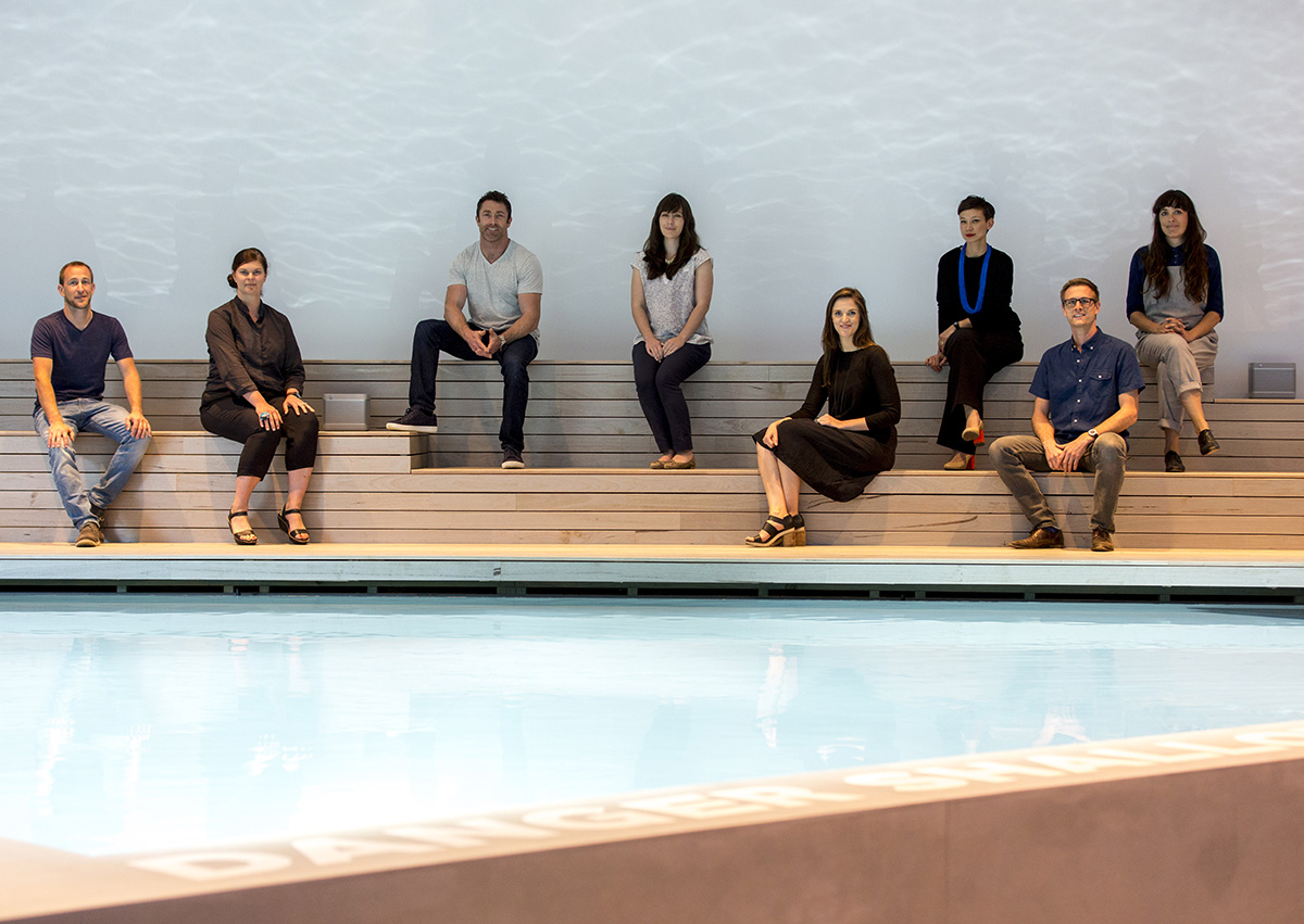 Australia Pavilion installs a huge pool addressing to healing racial and cultural division in Venice