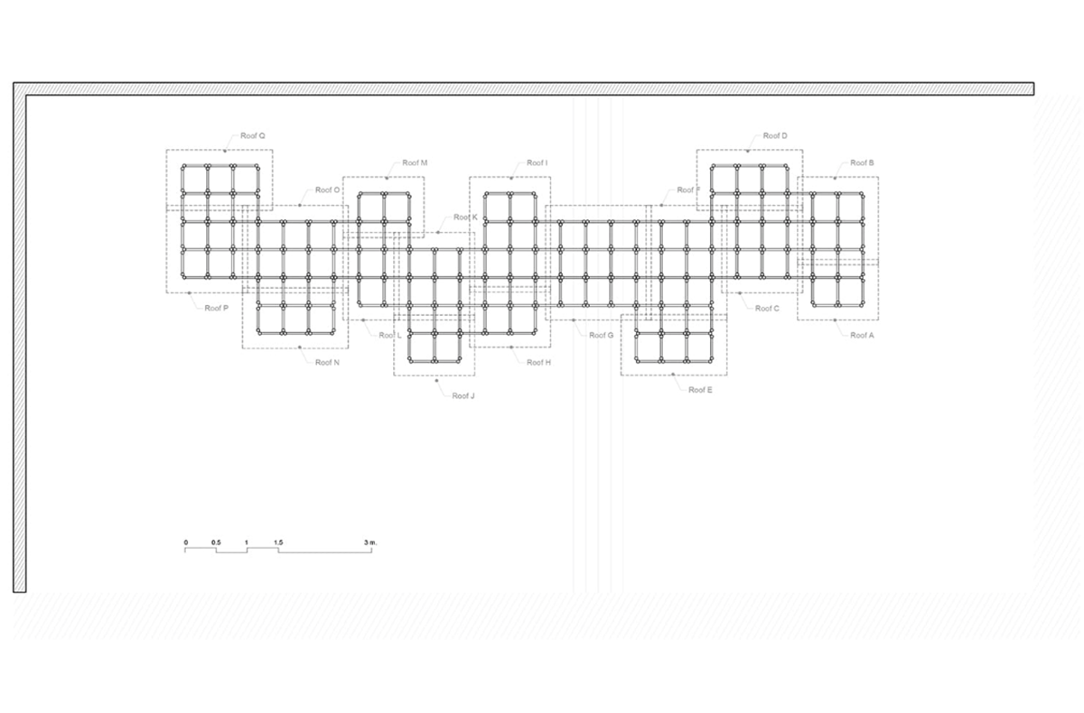 Vo Trong Nghia interlocks a large number of bamboos in Green Ladder structure