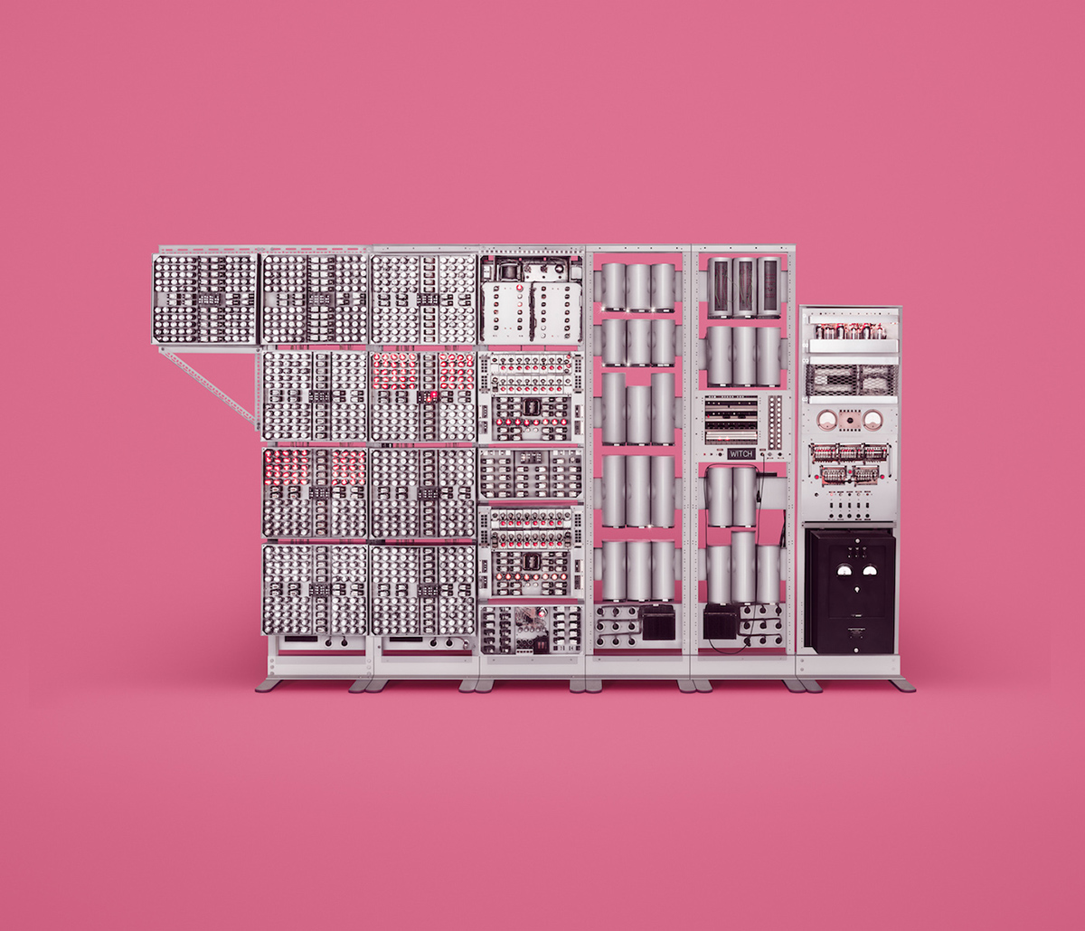 Docubyte revives 1950s ten historic computers in modern colour photography