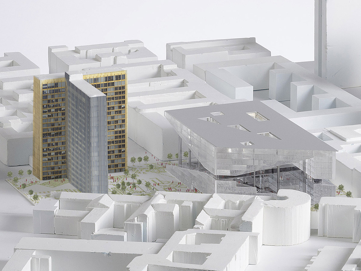 New images unveiled for Axel Springer Office Building in Berlin designed by OMA