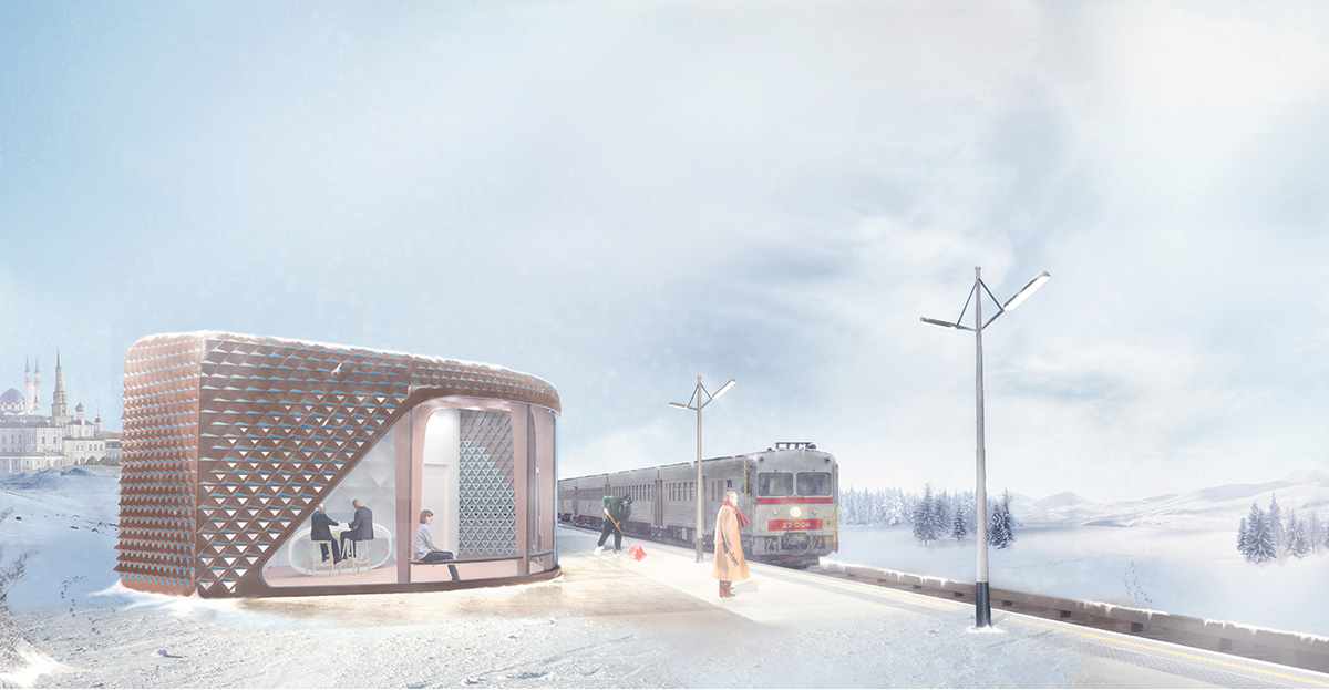Bee Breeders Architecture Competitions announced Trans Siberian Pit Stops winners