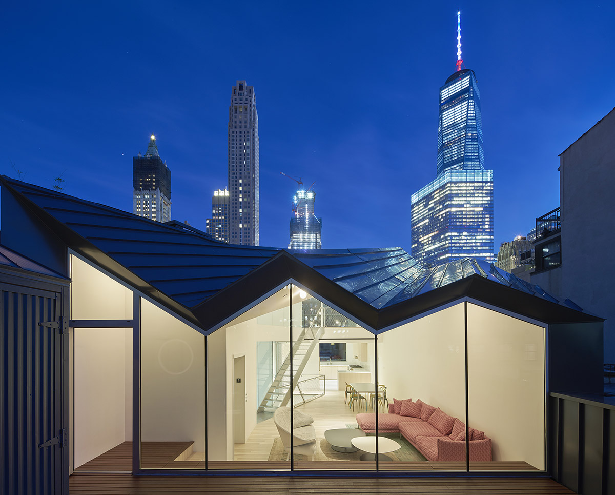 WORKac adds a dollhouse-like attic on rooftop of New York’s historic building