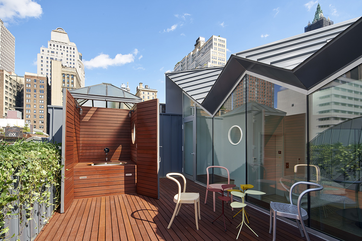 WORKac adds a dollhouse-like attic on rooftop of New York’s historic building