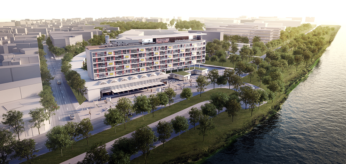 ONZ Architects+Bom Architecture + MDesign unveil new images of ’La Benauge’ in France