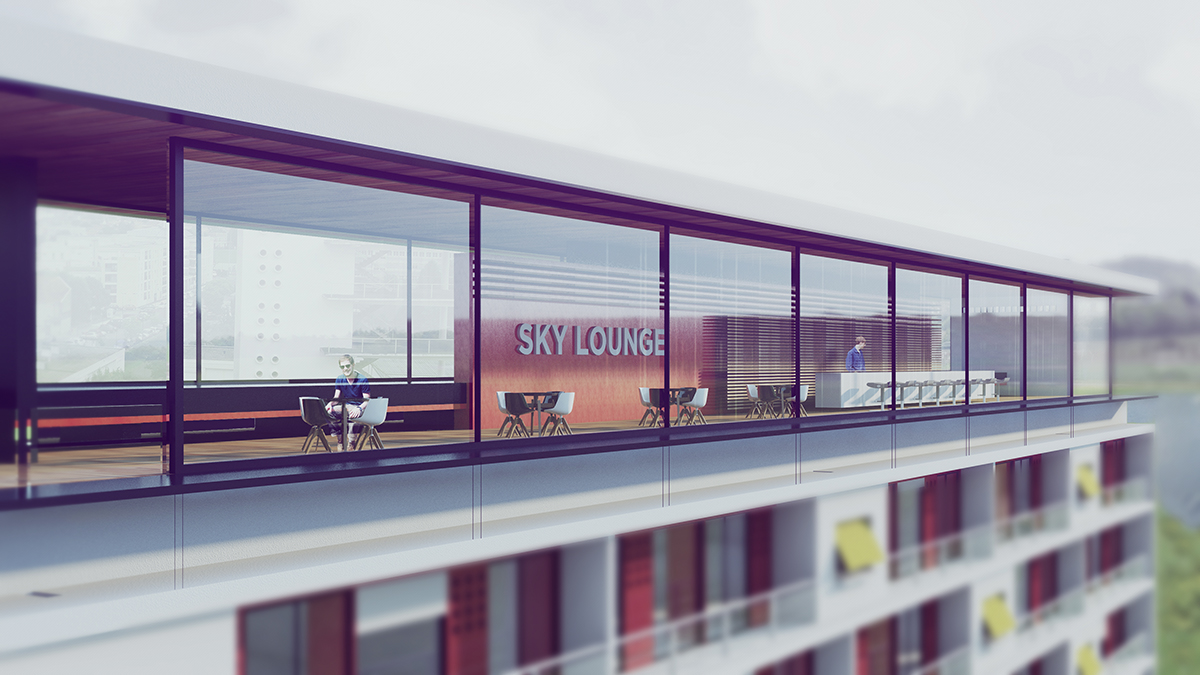 ONZ Architects+Bom Architecture + MDesign unveil new images of ’La Benauge’ in France