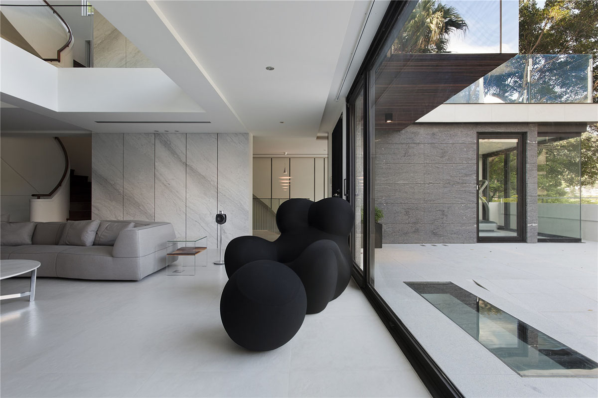 Waterfrom Design&rsquo;s free-plan private residence in Taiwan merges architecture with nature