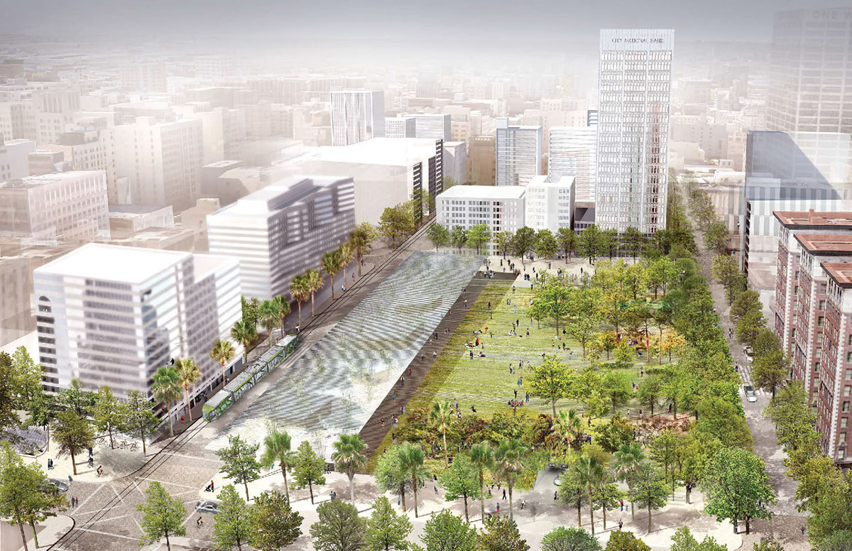 Four Finalists for Pershing Square Design in Los Angeles Announced!