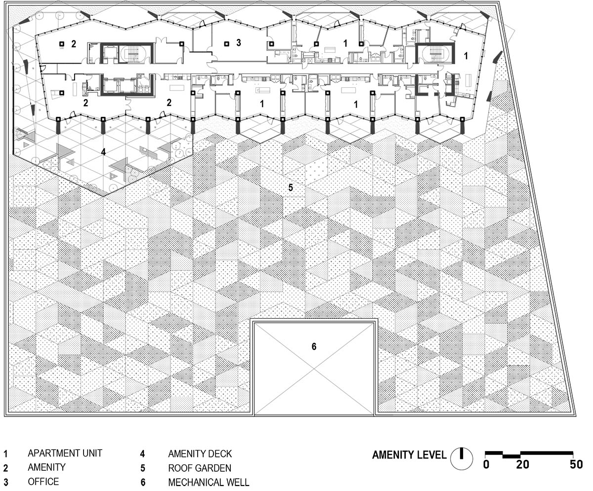 Studio Gang completes City Hyde Park in Chicago, comprised of many irregular patelliform balconies