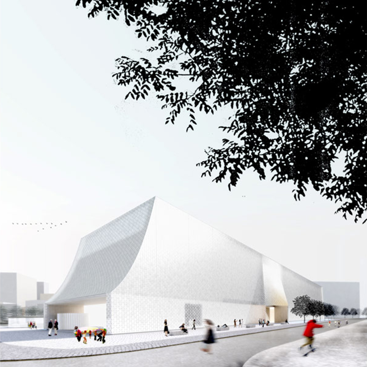 David Adjaye, Henning Larsen and wHY Architects are among the shortlist of the Latvian Museum