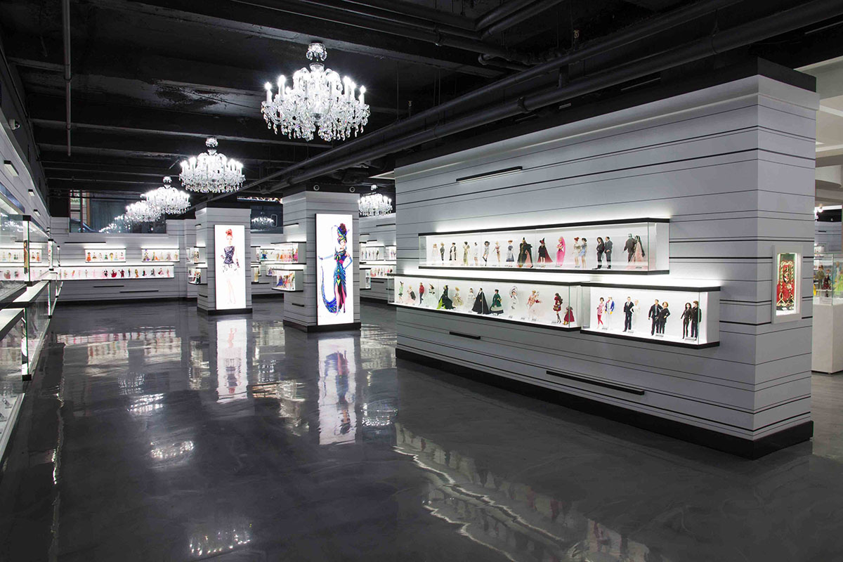 Les Cours Mont-Royal presents the largest permanent exhibit of Barbie dolls in the world