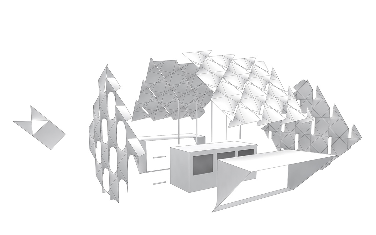 UNStudio and MDT-tex complete biomimetic eye-beacon pavilion for Amsterdam Light Festival