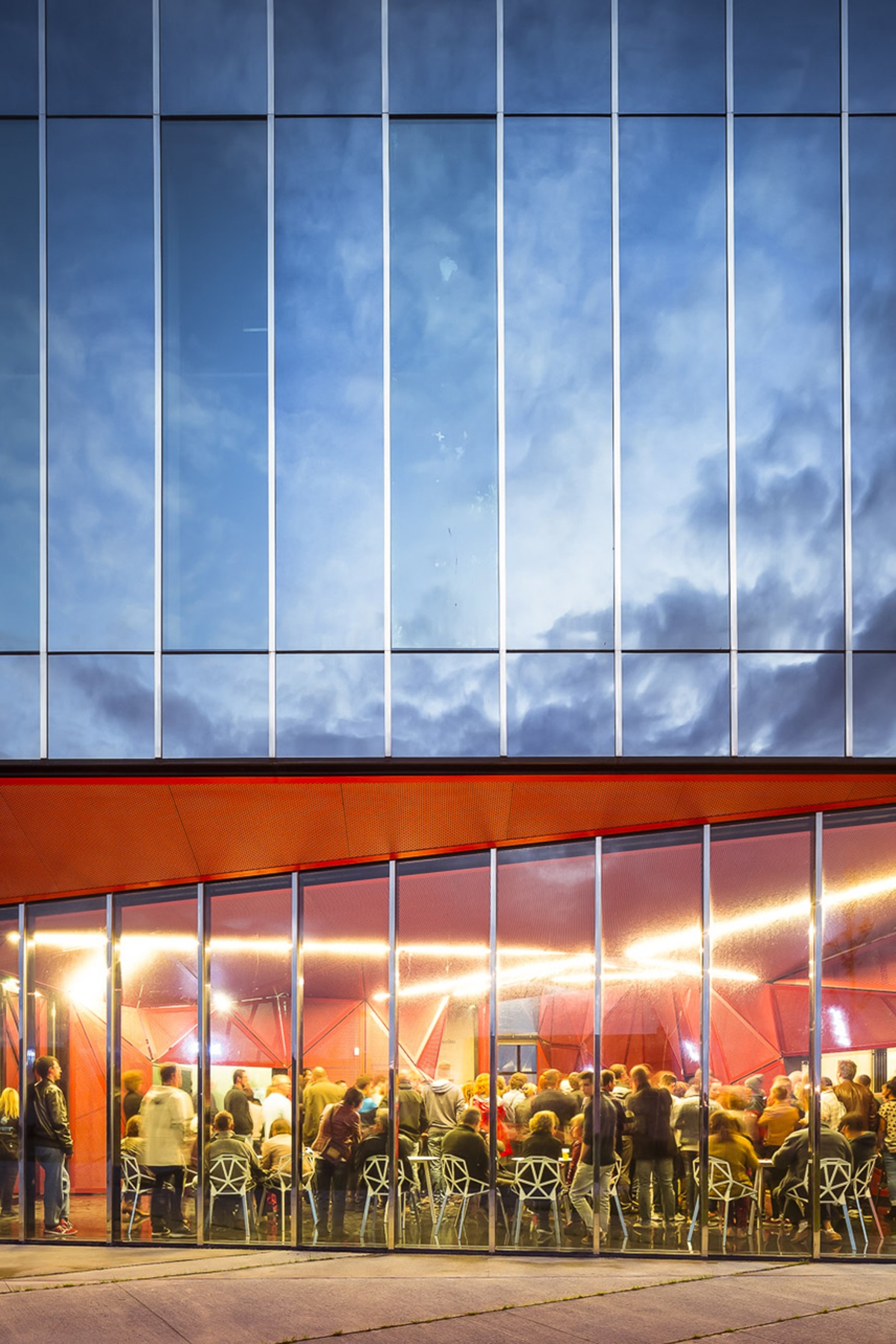 Peripheriques Architects completed Espace culturel de la Hague in France