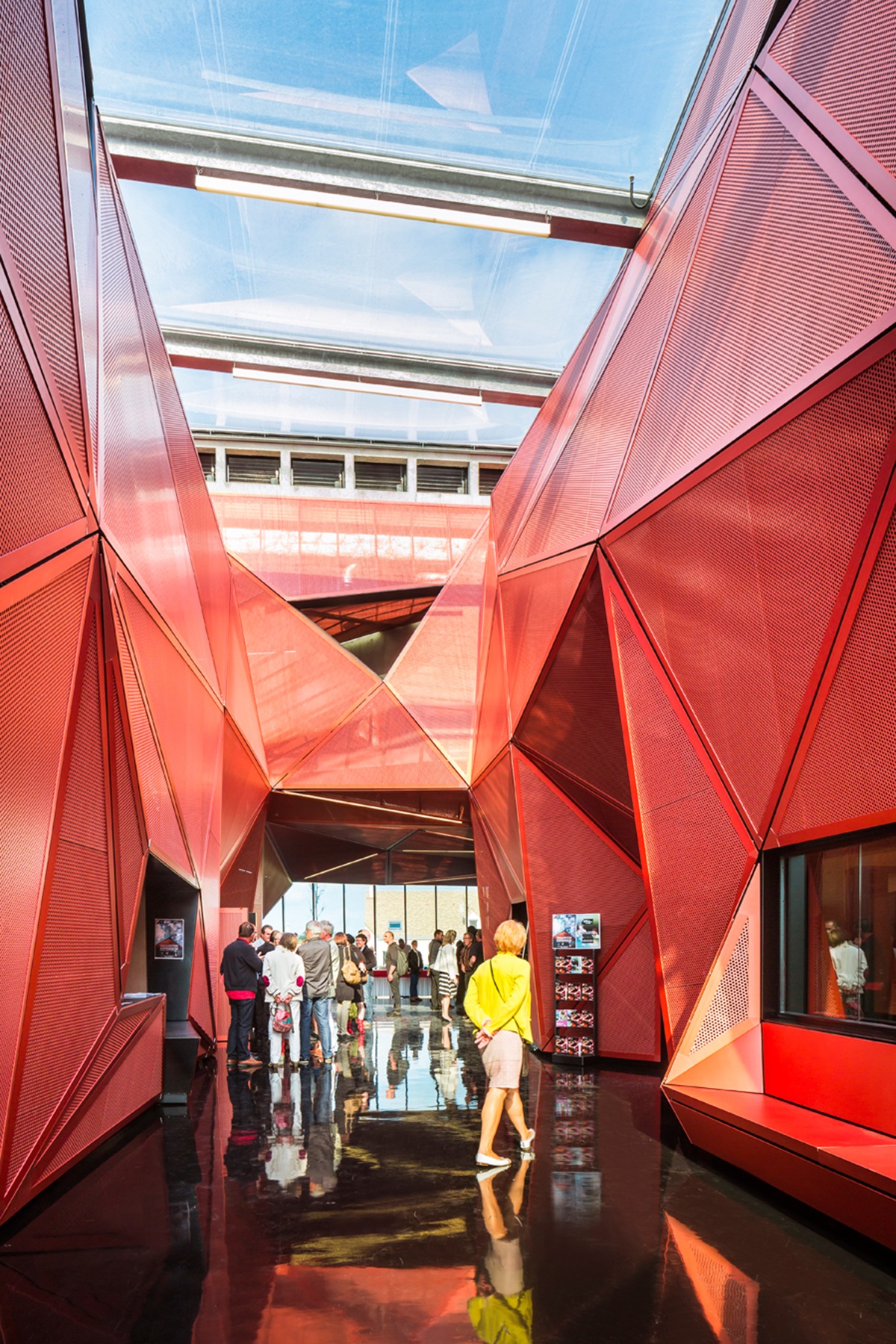 Peripheriques Architects completed Espace culturel de la Hague in France