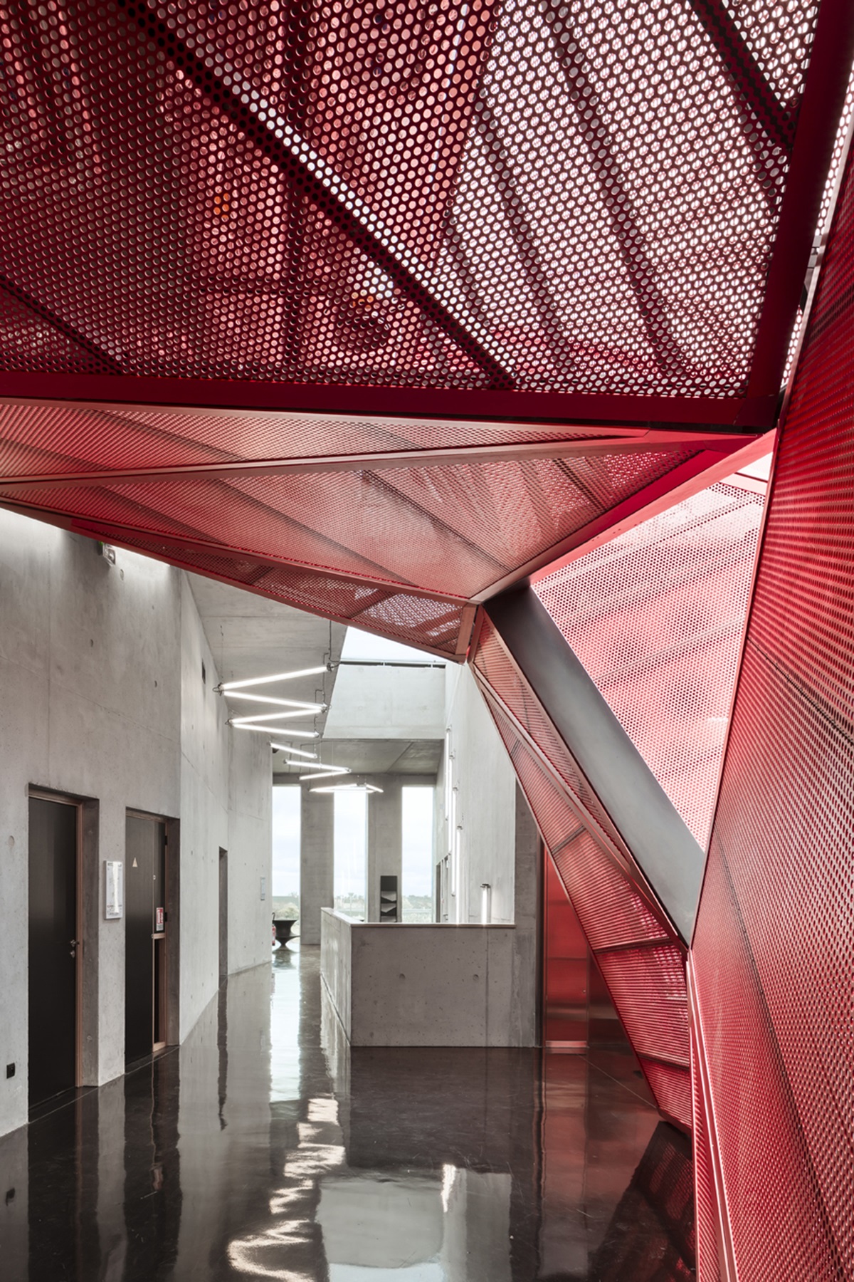 Peripheriques Architects completed Espace culturel de la Hague in France