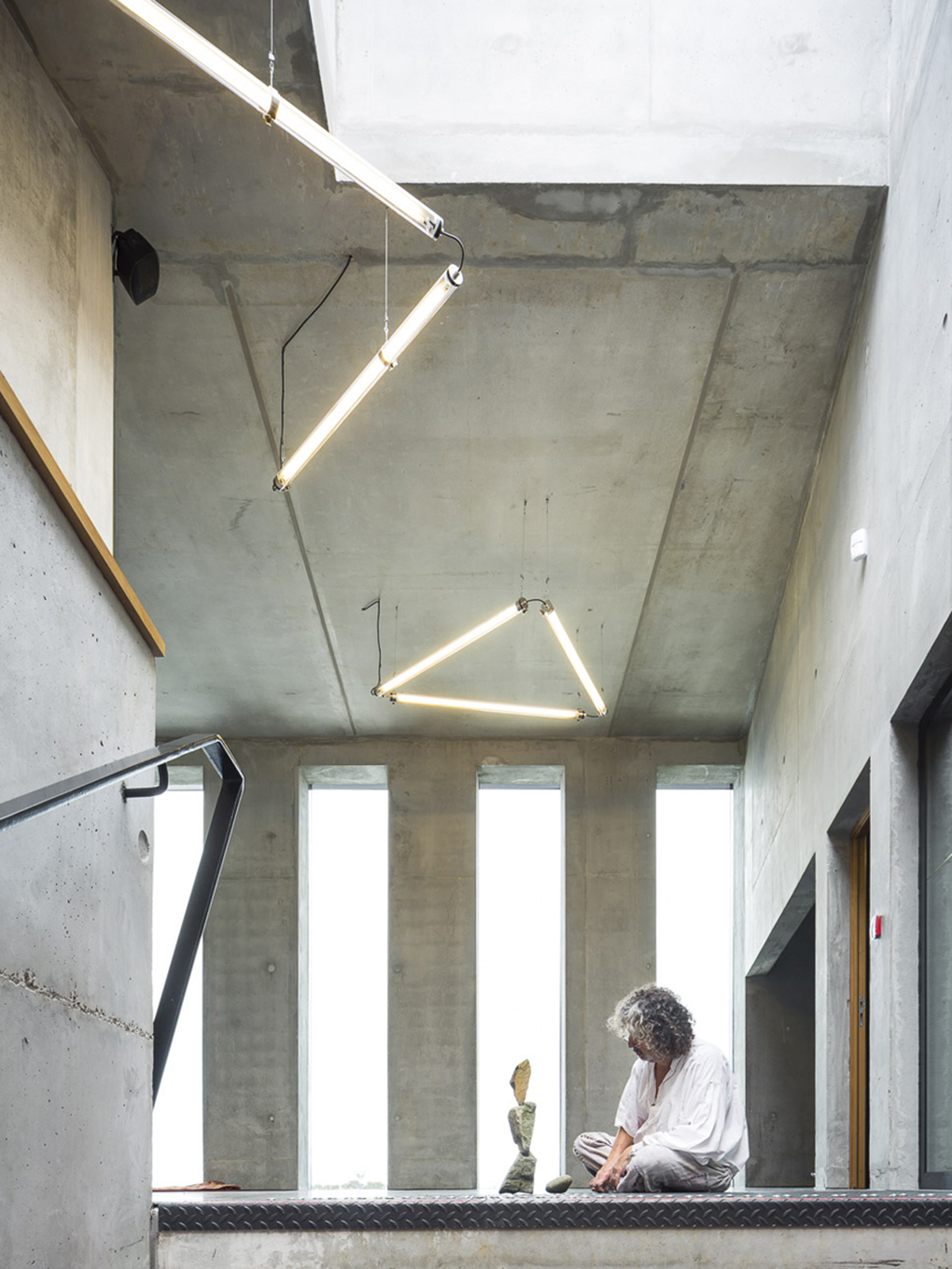 Peripheriques Architects completed Espace culturel de la Hague in France