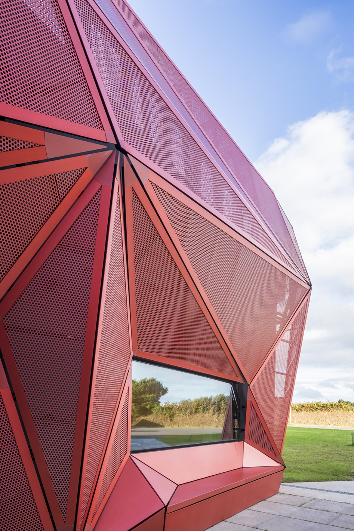 Peripheriques Architects completed Espace culturel de la Hague in France