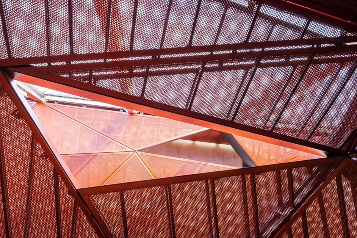 Peripheriques Architects completed Espace culturel de la Hague in France